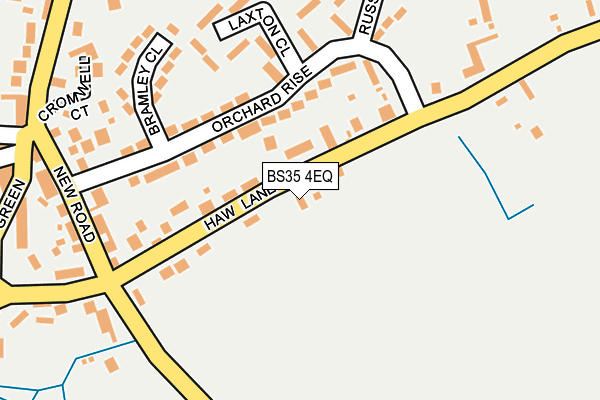 BS35 4EQ map - OS OpenMap – Local (Ordnance Survey)