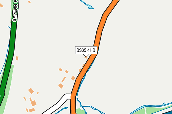 BS35 4HB map - OS OpenMap – Local (Ordnance Survey)
