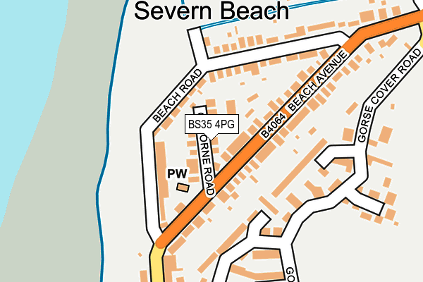 BS35 4PG map - OS OpenMap – Local (Ordnance Survey)