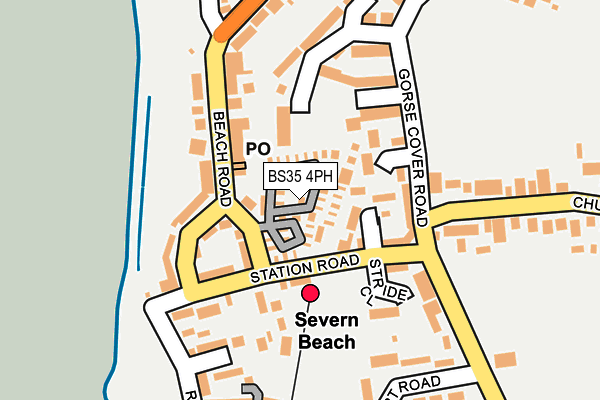 Map of SEVERN CIVILS LTD at local scale