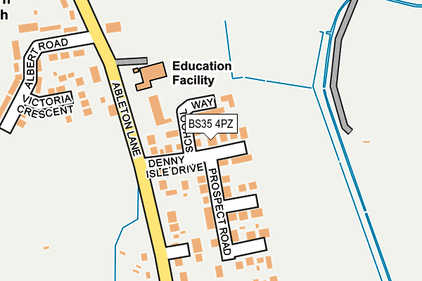 Map of MOTION PRINTING LTD at local scale