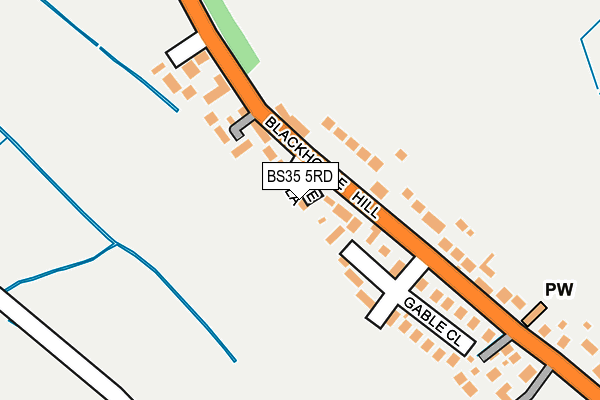 Map of VICKY SALWAY LIMITED at local scale