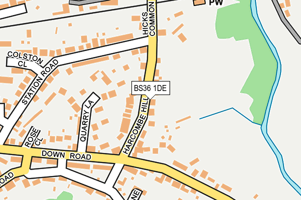 Map of 360 HEATING AND PLUMBING LTD at local scale