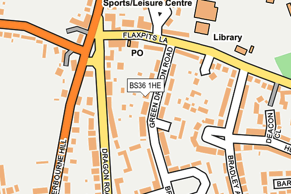 Map of DAVID CLOSE TRADING LIMITED at local scale