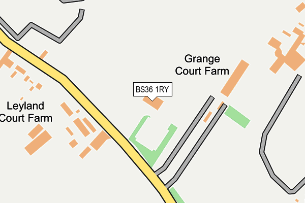 Map of CAN'T DANCE CATERING LTD at local scale