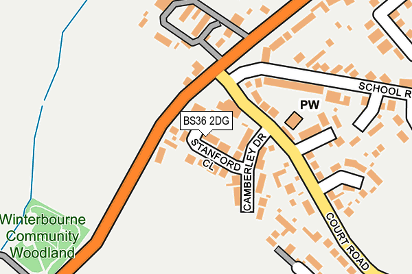 Map of PERP WALK LIMITED at local scale