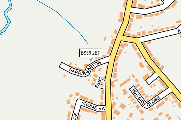 BS36 2ET map - OS OpenMap – Local (Ordnance Survey)