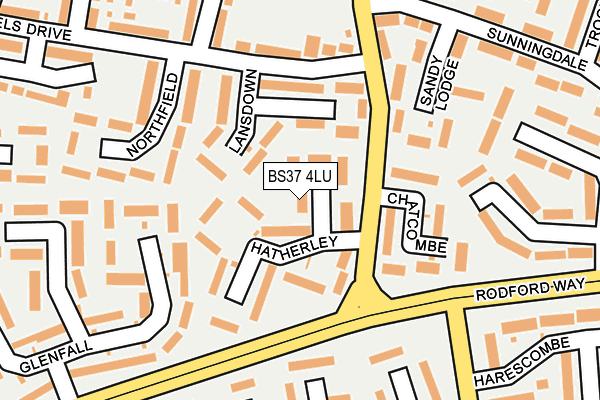 Map of BNM93 LTD at local scale