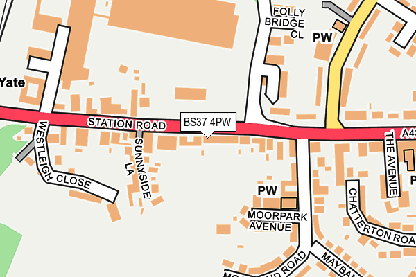 Map of CLAY TECHNOLOGY LTD at local scale