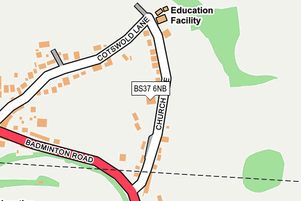 Map of ORLI TECH LTD at local scale