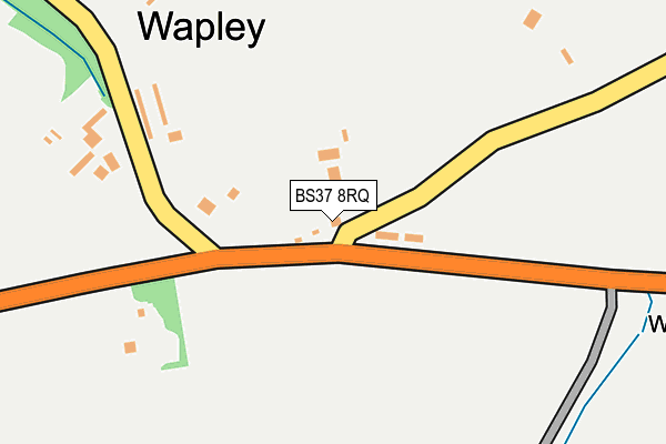 BS37 8RQ map - OS OpenMap – Local (Ordnance Survey)