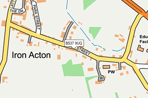 Map of ALLDEN AND PARTNERS LIMITED at local scale