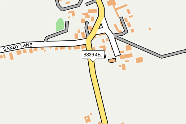 BS39 4EJ map - OS OpenMap – Local (Ordnance Survey)