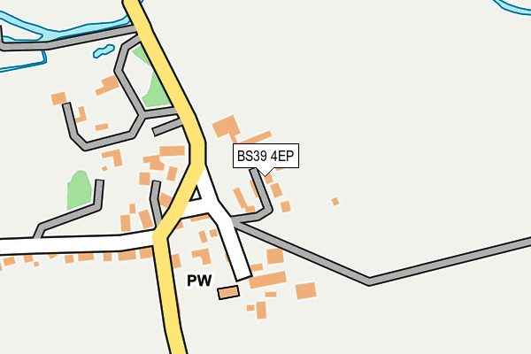 BS39 4EP map - OS OpenMap – Local (Ordnance Survey)