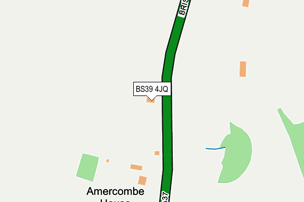 BS39 4JQ map - OS OpenMap – Local (Ordnance Survey)