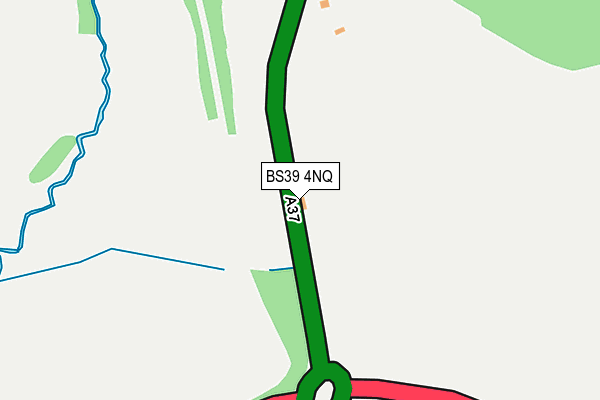 BS39 4NQ map - OS OpenMap – Local (Ordnance Survey)