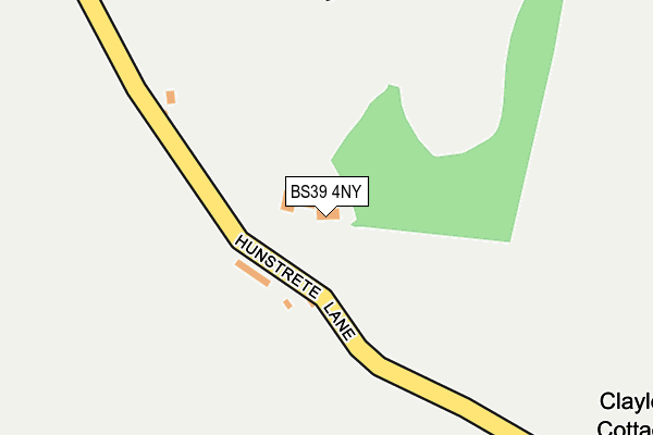 BS39 4NY map - OS OpenMap – Local (Ordnance Survey)