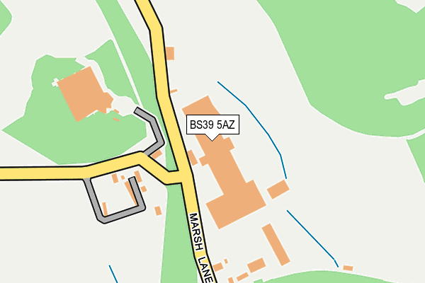 Map of ROBINSON ENVIRONMENTAL LTD at local scale