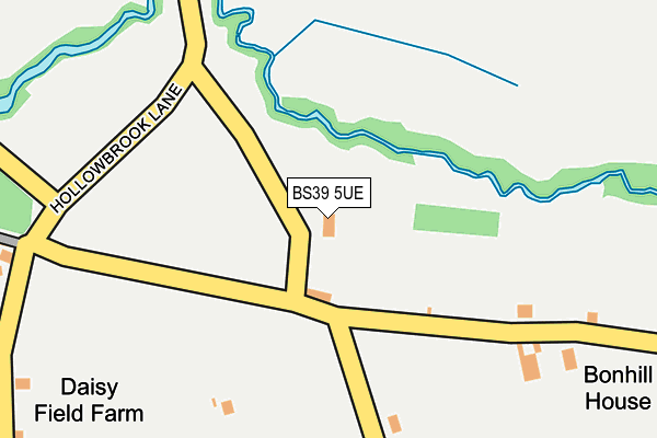 BS39 5UE map - OS OpenMap – Local (Ordnance Survey)
