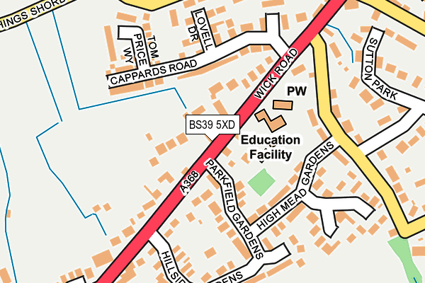 Map of EMMA STONEX LIMITED at local scale