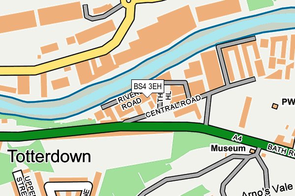 BS4 3EH map - OS OpenMap – Local (Ordnance Survey)