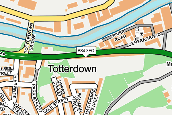 BS4 3EQ map - OS OpenMap – Local (Ordnance Survey)