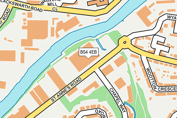 BS4 4EB map - OS OpenMap – Local (Ordnance Survey)