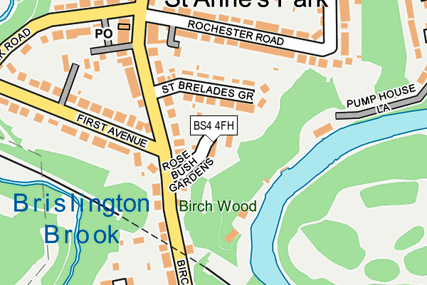 BS4 4FH map - OS OpenMap – Local (Ordnance Survey)