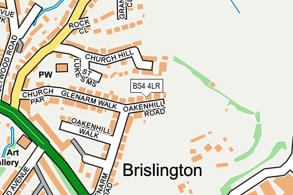 BS4 4LR map - OS OpenMap – Local (Ordnance Survey)