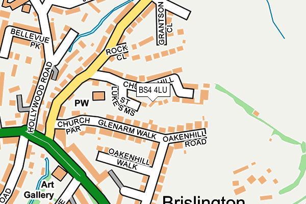 BS4 4LU map - OS OpenMap – Local (Ordnance Survey)