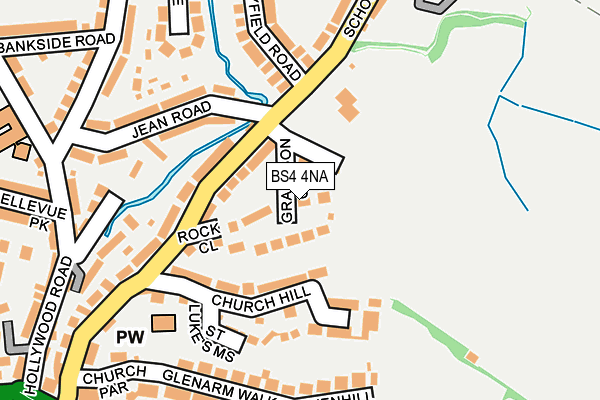 BS4 4NA map - OS OpenMap – Local (Ordnance Survey)