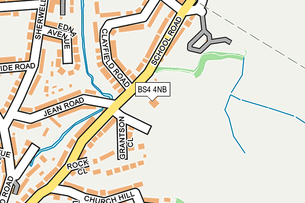 BS4 4NB map - OS OpenMap – Local (Ordnance Survey)