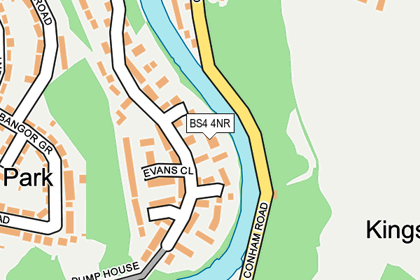 BS4 4NR map - OS OpenMap – Local (Ordnance Survey)