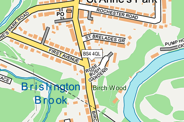 BS4 4QL map - OS OpenMap – Local (Ordnance Survey)