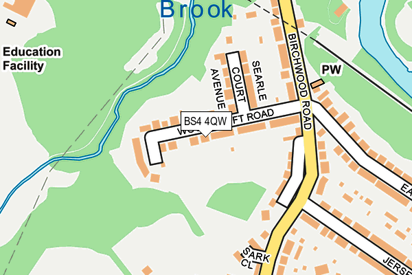 BS4 4QW map - OS OpenMap – Local (Ordnance Survey)