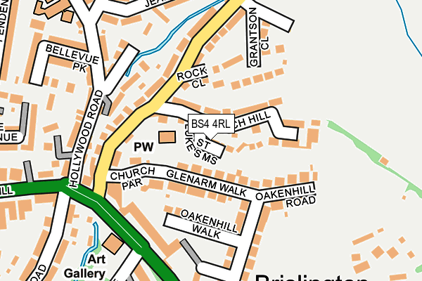 BS4 4RL map - OS OpenMap – Local (Ordnance Survey)