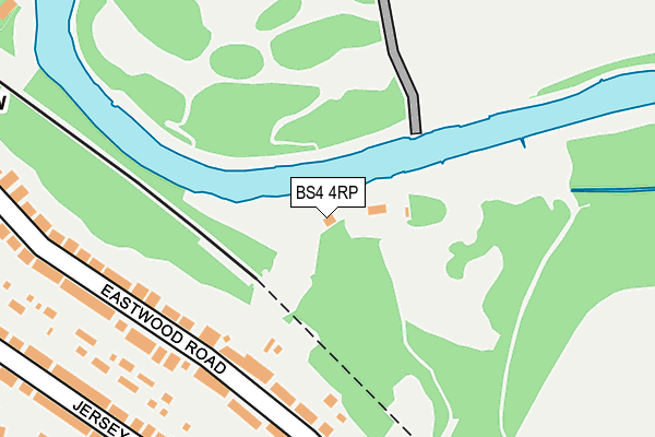 BS4 4RP map - OS OpenMap – Local (Ordnance Survey)