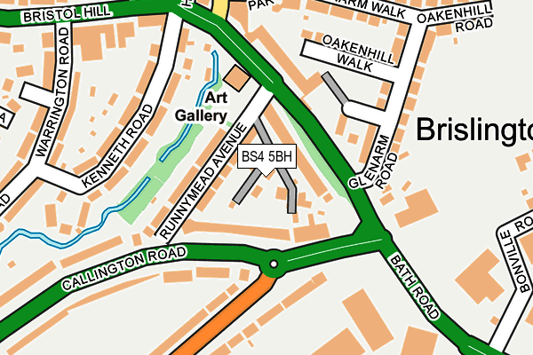 BS4 5BH map - OS OpenMap – Local (Ordnance Survey)