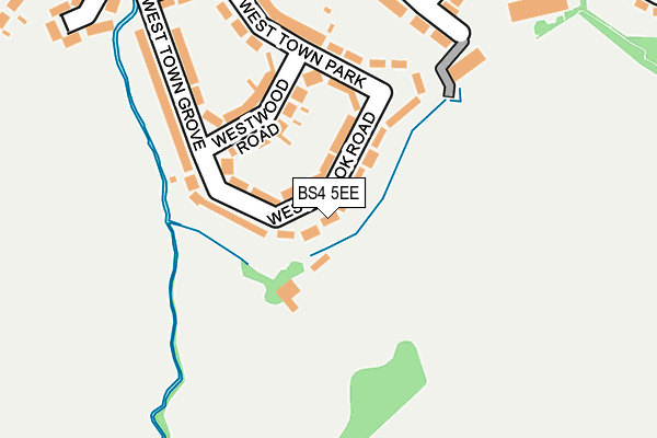 BS4 5EE map - OS OpenMap – Local (Ordnance Survey)