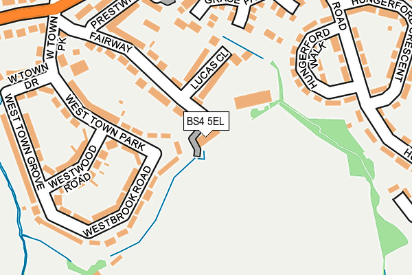 BS4 5EL map - OS OpenMap – Local (Ordnance Survey)