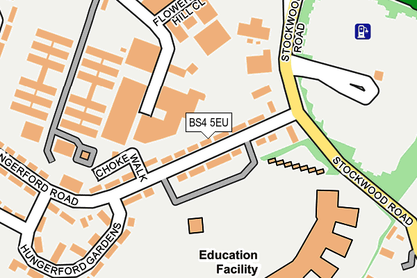 BS4 5EU map - OS OpenMap – Local (Ordnance Survey)