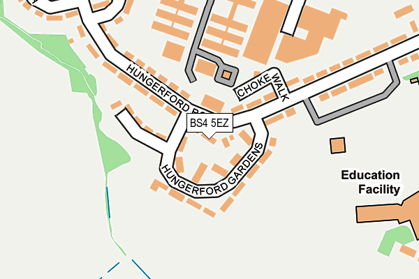BS4 5EZ map - OS OpenMap – Local (Ordnance Survey)