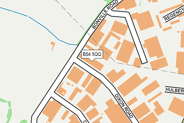 BS4 5QQ map - OS OpenMap – Local (Ordnance Survey)