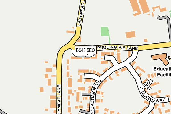 BS40 5EQ map - OS OpenMap – Local (Ordnance Survey)