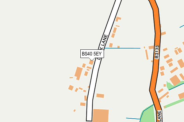 BS40 5EY map - OS OpenMap – Local (Ordnance Survey)