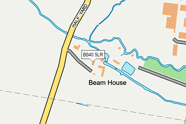 BS40 5LR map - OS OpenMap – Local (Ordnance Survey)