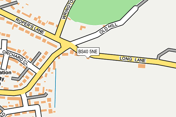 BS40 5NE map - OS OpenMap – Local (Ordnance Survey)