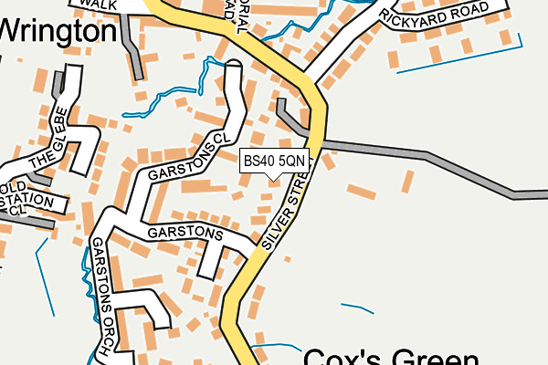 BS40 5QN map - OS OpenMap – Local (Ordnance Survey)
