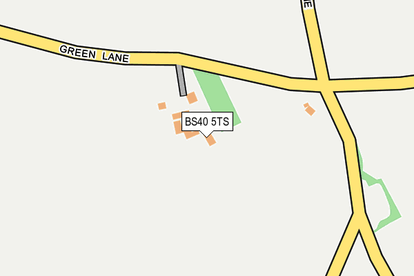 BS40 5TS map - OS OpenMap – Local (Ordnance Survey)
