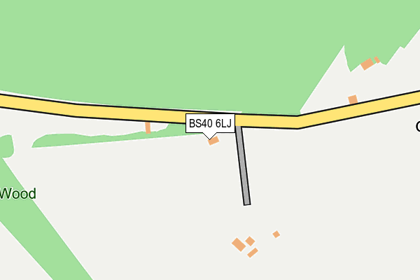 BS40 6LJ map - OS OpenMap – Local (Ordnance Survey)